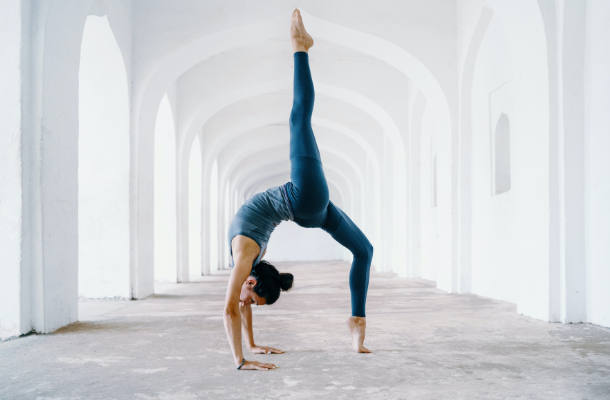 health excersice girl yoga